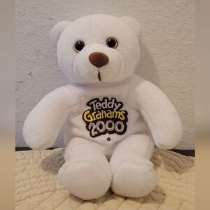 2000 White Plush Bear